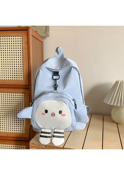 Ortaokul Öğrencisi Kadın Sırt Çantası Büyük Kapasiteli Üniversite Öğrencisi Seyahat Çok Yönlü Sırt Çantası (Yurt Dışından)