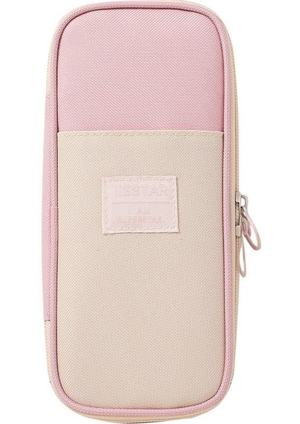 Renk Eşleştirme, Büyük Kapasiteli, Basit, Yüksek Görünümlü, Çok Katmanlı Depolama Kırtasiye Kutusu Kalem Çantası (Yurt Dışından)