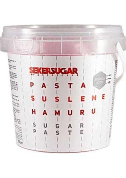 Şeker Sugar Şeker Hamuru 500 gr Pembe 43657884544