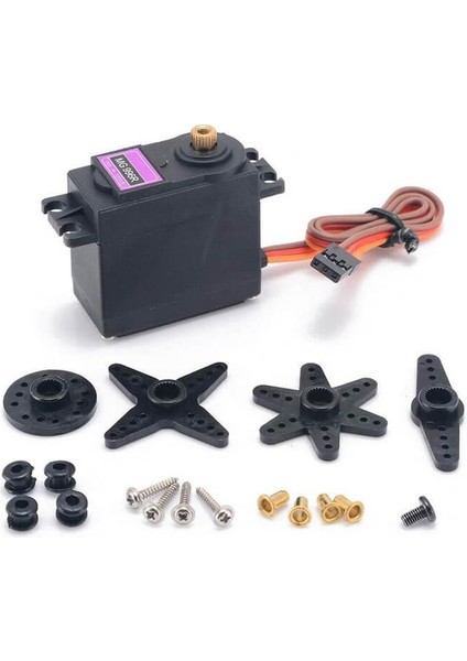 Tower Pro MG996R Yüksek Torklu Servo - Motor 13KG 360 Derece
