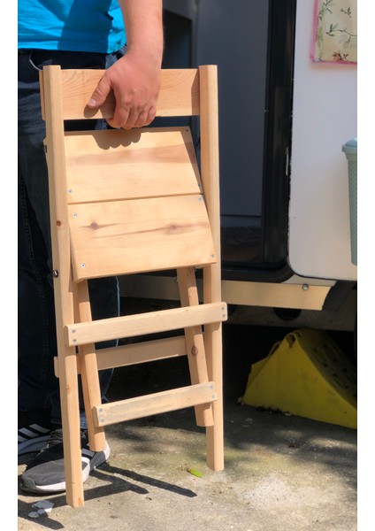 Katlanabilir Ahşap Sandalye