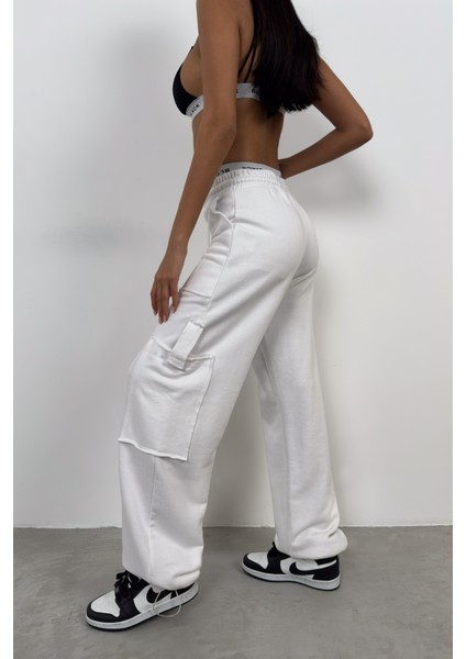 Paça Lastikli Kargo Cep Eşofman Altı fırsatları