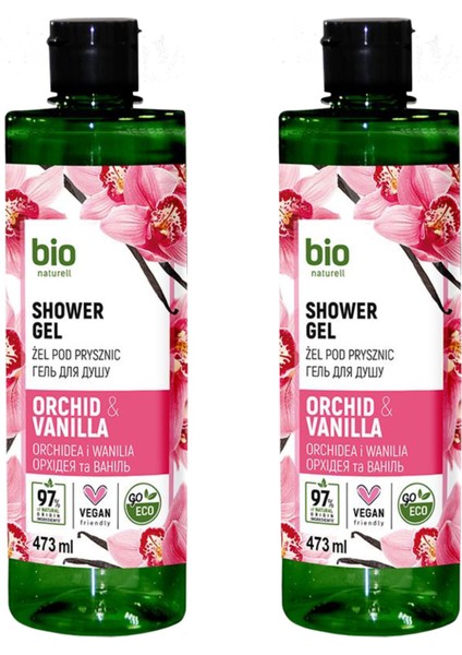 % 97 Organik Duş Jeli Strawberry & Melissa 2 x 473 ml