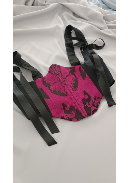 Mürdüm Desenli Korse fiyatları