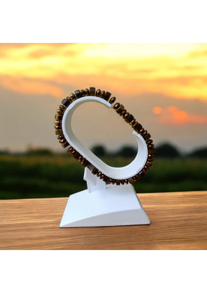 Kaplan Gözü Taşı Bileklik Rondela Kaplan Gözü Taşı Hematit Taşı Bakır Bileklik fiyatları