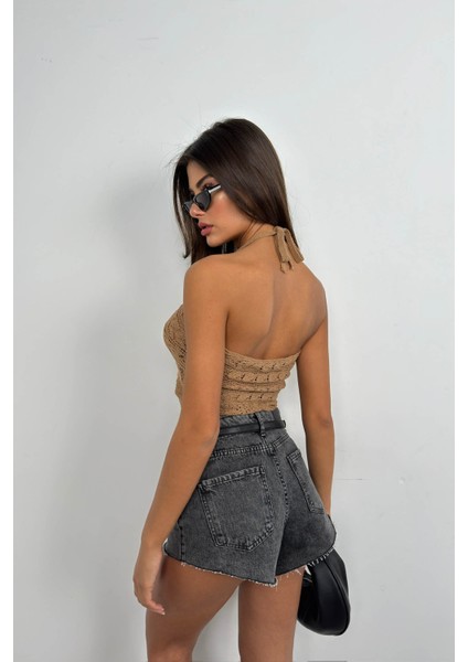 Ajurlu Crop Büstiyer fırsatları
