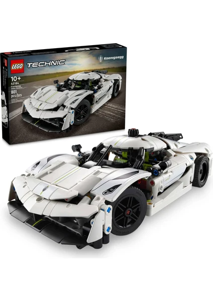 Technic - 42184 Koenigsegg Jesko Absolut White Hypercar (801 Parça)