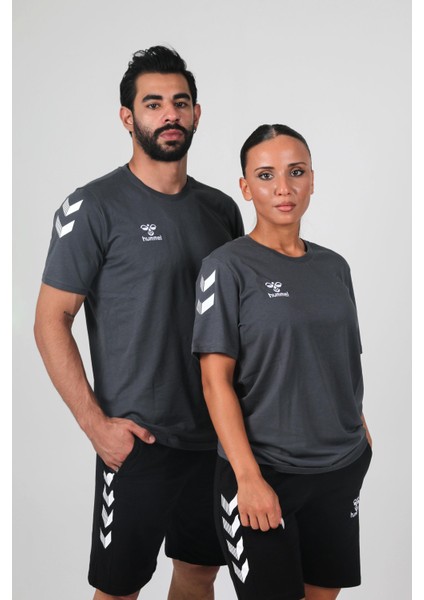 Armin Pamuklu Bisiklet Yaka Tişört Antrasit fiyatları