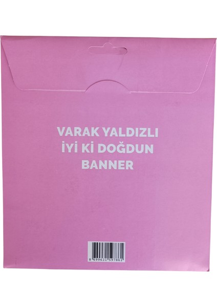 Iyi Ki Doğdun Yazısı Pembe Gümüş Iyi Ki Doğdun Asmalı Süs Iyi Ki Doğdun Banner