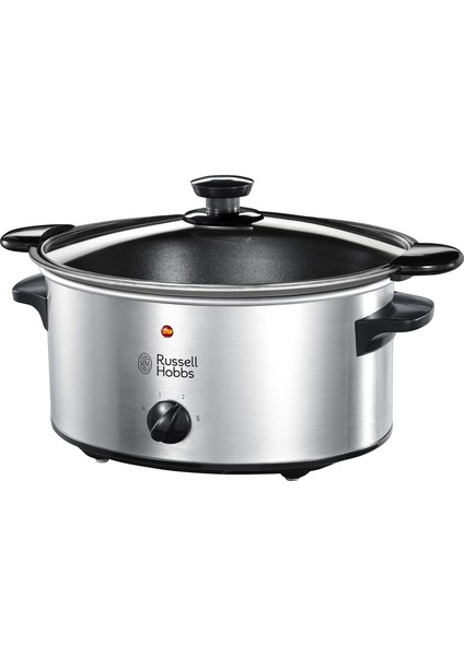 RUSSELL HOBBS 22740-56 Cook Home Electric Cooker - Stainless Steel, Paslanmaz Çelik/siyah