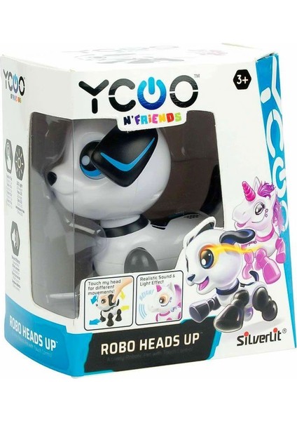 Sıl 88523 Silverlit Robo Heads Up Robot Evcil Hayvanlar -Necotoys