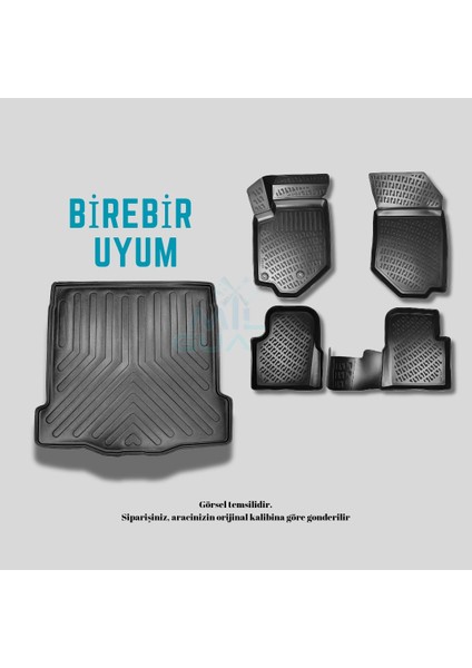 Volkswagen Tiguan 2007-2015 4d Lazer Kesim Bagaj Havuzu Havuz