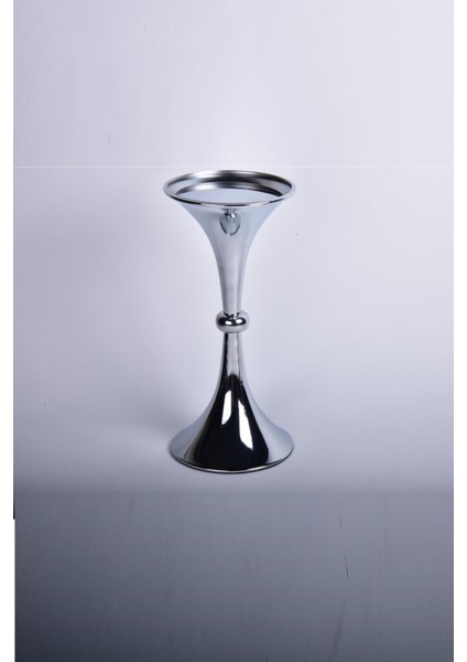 Seta Regina Mumluk Trumpet Küçük Sılver 32X15 cm