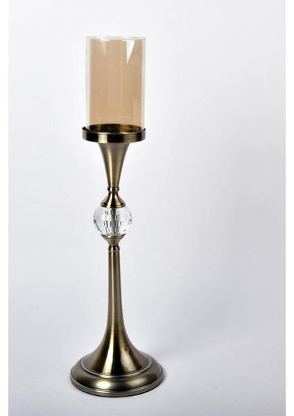 Seta Regina Mumluk Ince Belli Kristal Top Küçük Bronz 50 cm