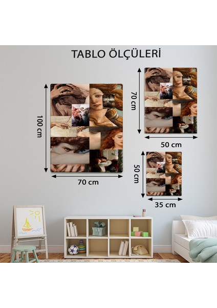 Klasik Temalı Kolaj TABLO-TBL1323