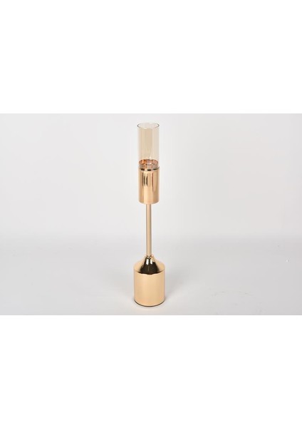 Seta Regina Mumluk Mini Kristal Gold Gövdeli 46 cm