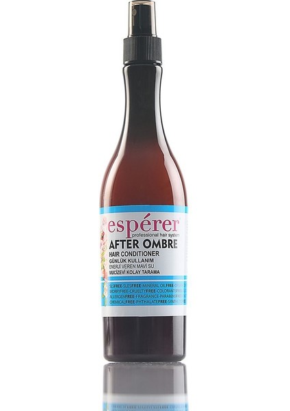 After Ombre Enerji Veren Mavi Su / Fön Suyu / (LISINYA175)