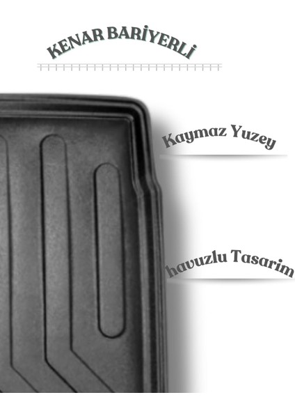 Mercedes S Serisi W221 2006-2013 4d Lazer Kesim Bagaj Havuzu ve Paspas Takımı