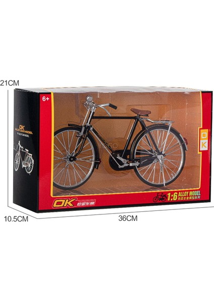 1: 6 Alaşım Bileşik Bisiklet Modeli Oyuncak (Yurt Dışından)