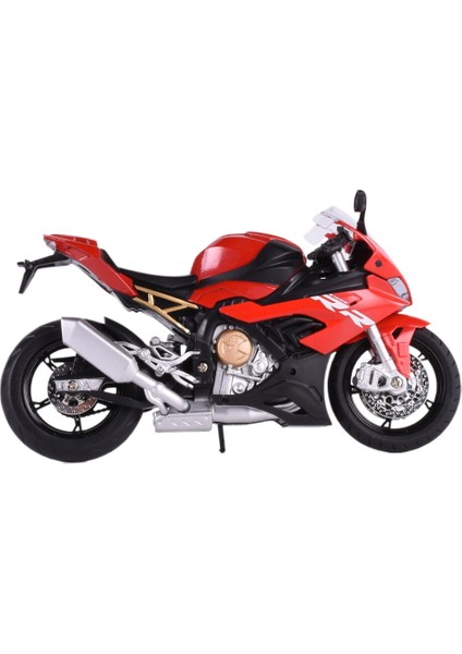 1:12 BMW-S1000RR Replika Alaşımlı Motosiklet Modeli Oyuncak Süsleme (Yurt Dışından)
