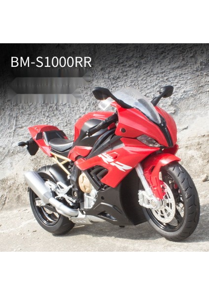 1:12 BMW-S1000RR Replika Alaşımlı Motosiklet Modeli Oyuncak Süsleme (Yurt Dışından) fiyatları