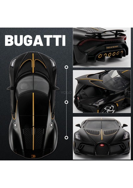 1:24 Bugatti Spor Araba Alaşımlı Araba Modeli Oyuncak Süsleme (Yurt Dışından)