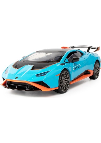 1:24 Lamborghini Huracan Sto Alaşım Araba Modeli Oyuncak Süs (Yurt Dışından)