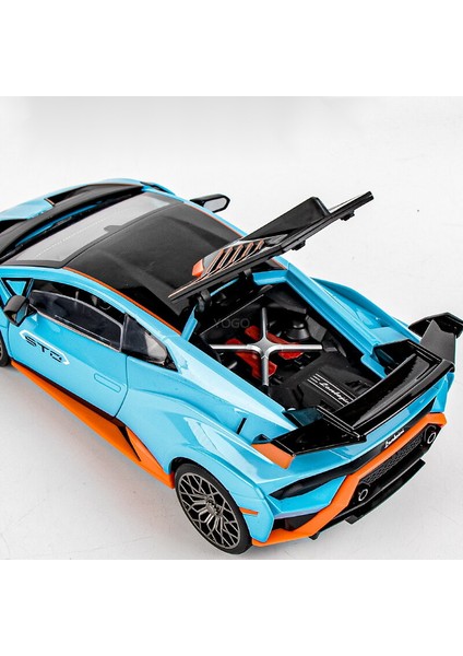 1:24 Lamborghini Huracan Sto Alaşım Araba Modeli Oyuncak Süs (Yurt Dışından)