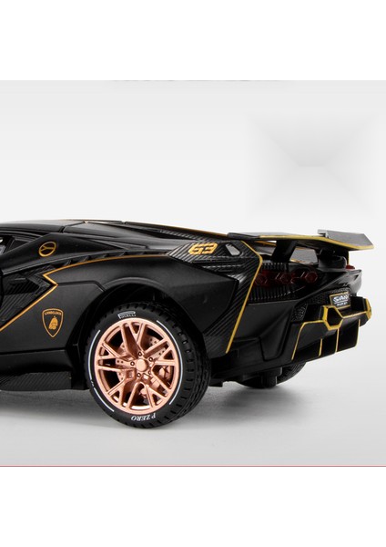 1:24 Lamborghini Yıldırım Alaşımlı Araba Modeli Oyuncak Süsleme (Yurt Dışından)