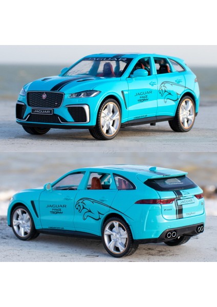 1:24 Jaguar F-Pace Alaşım Araba Modeli Oyuncak Süsler (Yurt Dışından)