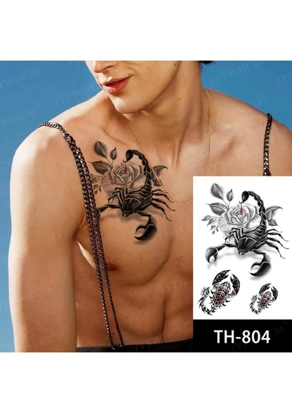 Gerçekci Çoklu Akrep Modelleri Geçici Dövme Tattoo