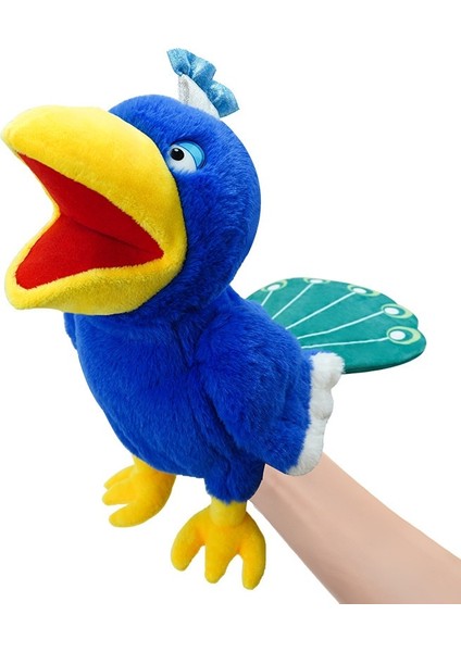 40 M Papağan El Kuklası Çocuk Eğitici Bebek Performansı Peluş Oyuncak (Yurt Dışından)