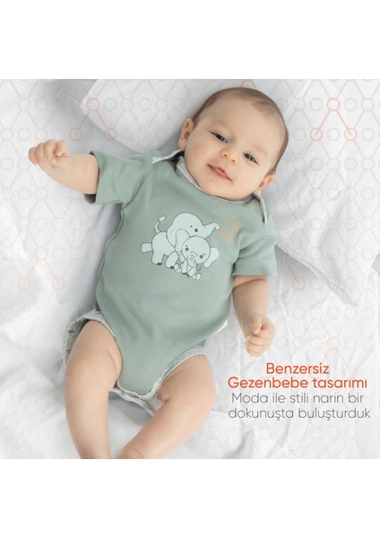 Hero Bebekler İçin Kısa Kol Body Elephant