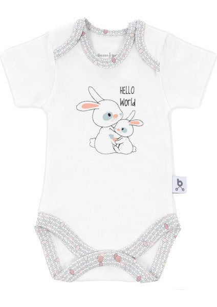Hero Bebekler İçin Kısa Kol Body Bunny