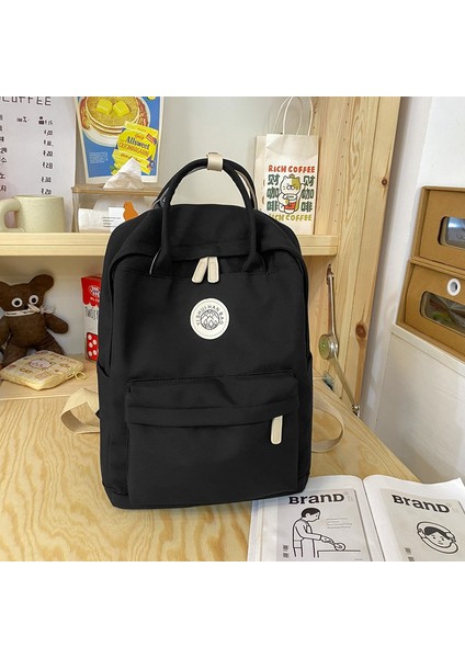 Kolej Tarzı Ortaokul Öğrencisi Okul Çantası Orta Okul Öğrencisi Üniversite Öğrencisi Rahat Sırt Çantası Kız Sırt Çantası (Yurt Dışından)