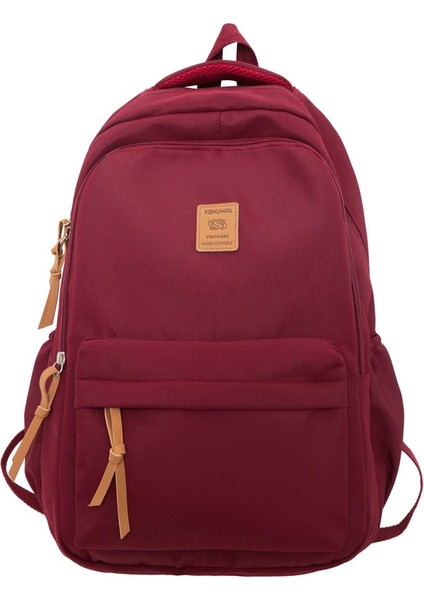 Büyük Kapasiteli Sırt Çantası, Erkekler ve Kadınlar, Üniversite Öğrencileri ve Ortaokul Çantaları Için Basit ve Şık Seyahat Çantası (Yurt Dışından)