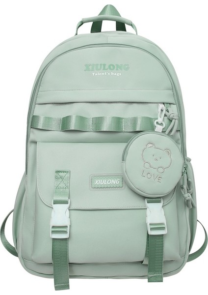 Çok Yönlü Sırt Çantası, Kore Tarzı, Çok Yönlü, Büyük Kapasiteli, Orta ve Lise Öğrencileri Için Okul Çantası, Gündelik Basit Seyahat Sırt Çantası (Yurt Dışından)