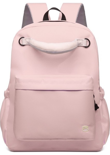 Gündelik Büyük Kapasiteli Sırt Çantası, Basit Bayan Üniversite Öğrencisi Seyahat Çantası, Ortaokul ve Lise Öğrencisi Okul Çantası (Yurt Dışından)