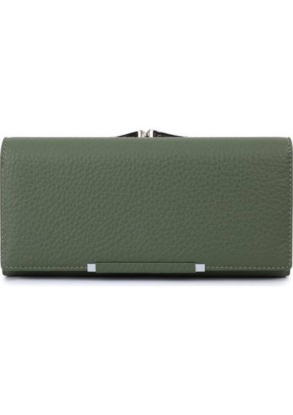 Manyetik Tokalı Çok Fonksiyonlu Çakıl Desenli Cüzdan (Yurt Dışından)