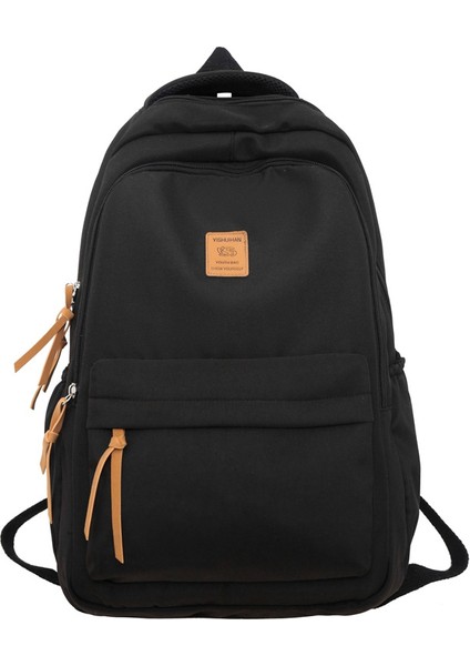 Büyük Kapasiteli Sırt Çantası, Erkekler ve Kadınlar, Üniversite Öğrencileri ve Ortaokul Çantaları Için Basit ve Şık Seyahat Çantası (Yurt Dışından)