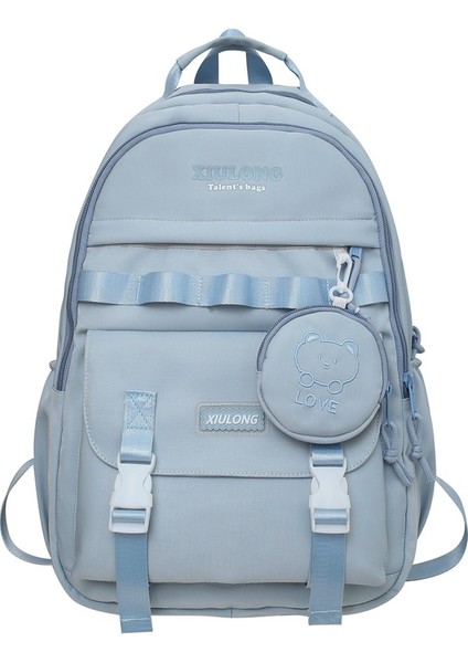 Çok Yönlü Sırt Çantası, Kore Tarzı, Çok Yönlü, Büyük Kapasiteli, Orta ve Lise Öğrencileri Için Okul Çantası, Gündelik Basit Seyahat Sırt Çantası (Yurt Dışından)