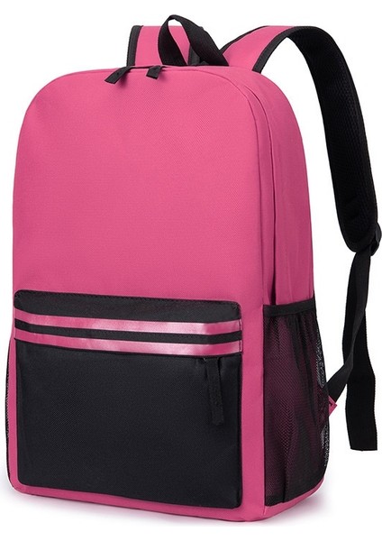 Omuz Öğrenci Okul Çantası Laptop Çantası Açık Okul Büyük Kapasiteli Moda Trendi Sırt Çantası (Yurt Dışından)