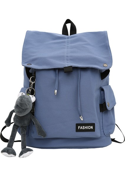 Sırt Çantası Erkek Rahat Büyük Kapasiteli Seyahat Bilgisayarı Sırt Çantası Lise Öğrencisi Okul Çantası Kadın (Yurt Dışından)