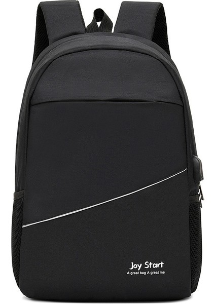 Sırt Çantası Erkek Açık Büyük Kapasiteli Iş Seyahat Sırt Çantası Erkek Moda Okul Çantası Ortaokul Öğrencisi Bilgisayar Çantası (Yurt Dışından)