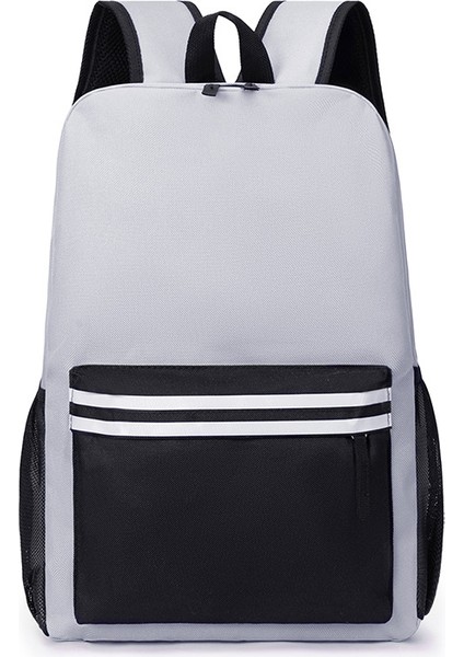 Omuz Öğrenci Okul Çantası Laptop Çantası Açık Okul Büyük Kapasiteli Moda Trendi Sırt Çantası (Yurt Dışından)