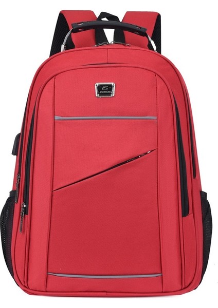 Iş Sırt Çantası Büyük Kapasiteli Kısa Seyahat Çantası Oxford Iş Bilgisayar Çantası Öğrenci Sırt Çantası (Yurt Dışından)