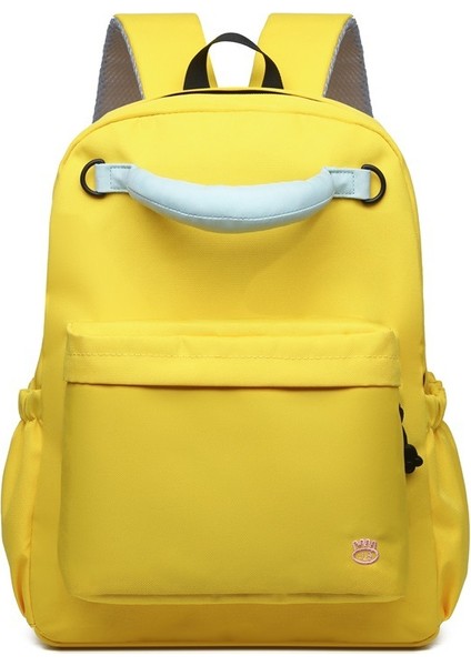 Gündelik Büyük Kapasiteli Sırt Çantası, Basit Bayan Üniversite Öğrencisi Seyahat Çantası, Ortaokul ve Lise Öğrencisi Okul Çantası (Yurt Dışından)