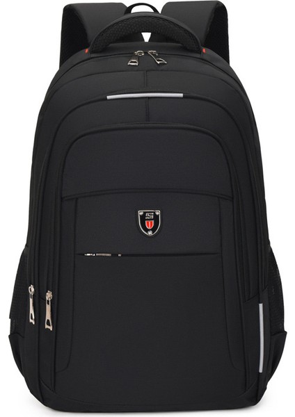 Sırt Çantası Erkek Büyük Kapasiteli Basit Iş Bilgisayarı Sırt Çantası Açık Eğlence Seyahat Öğrenci Okul Çantası (Yurt Dışından)