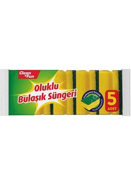 Sünger 5'li +5 Paket 25 Sünger