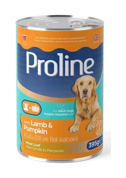 Kuzu Etli Balkabaklı Pate Ezme Yetişkin Köpek Maması 400 gr